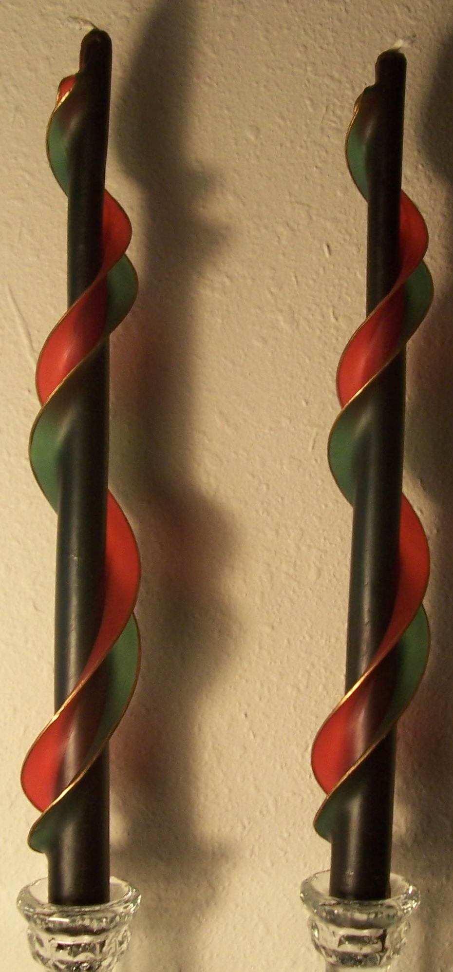 Double Spiral with Gold Edge